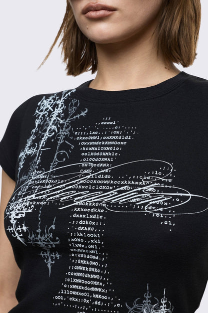 Minga London Deception Baby Tee