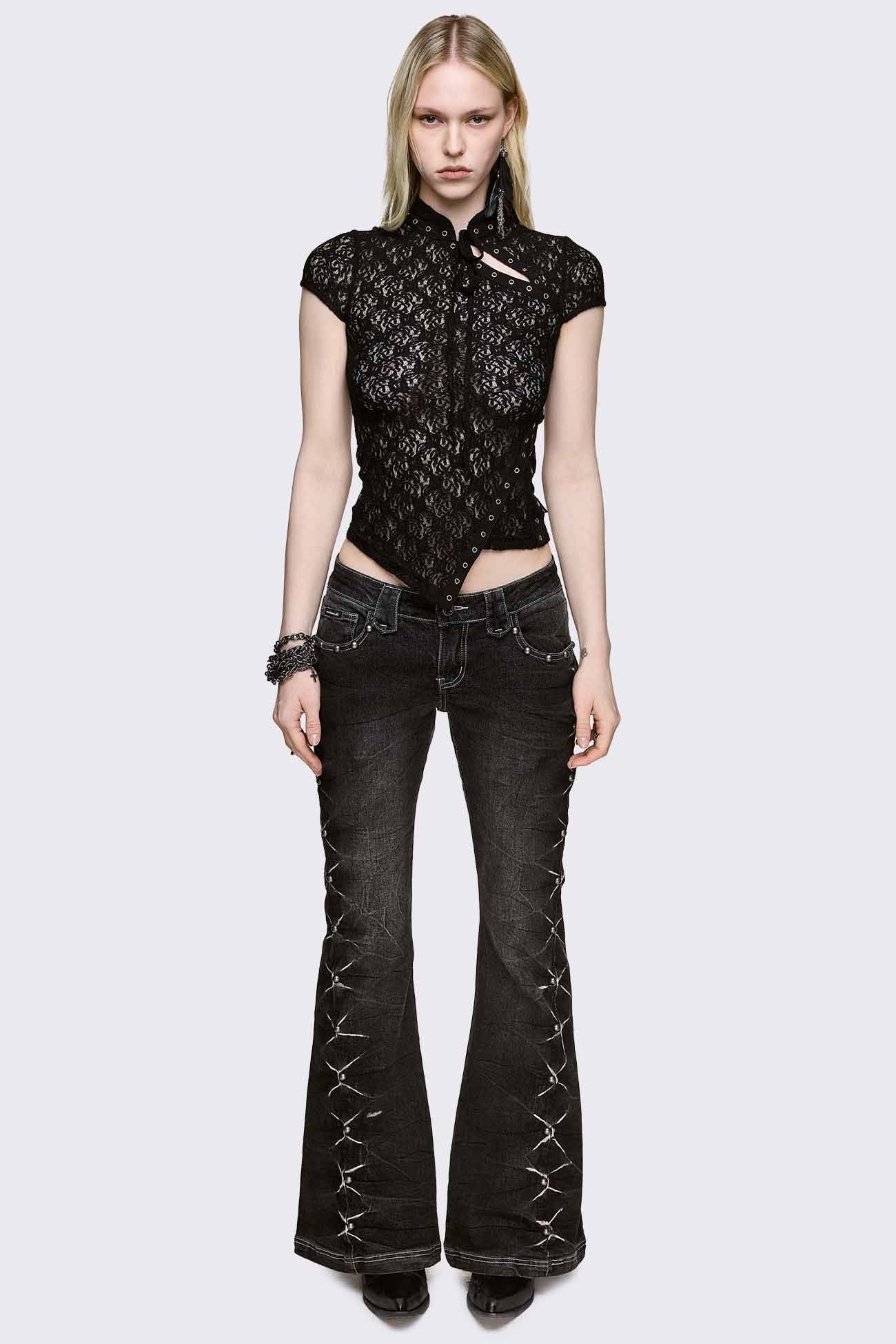 Minga London Moor Lace Top