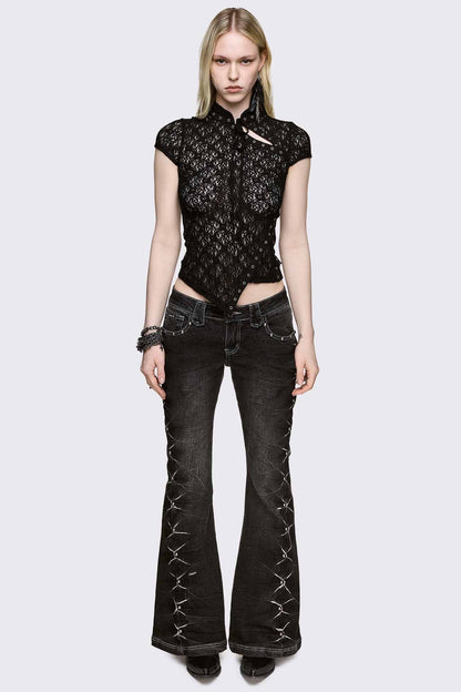 Minga London Moor Lace Top