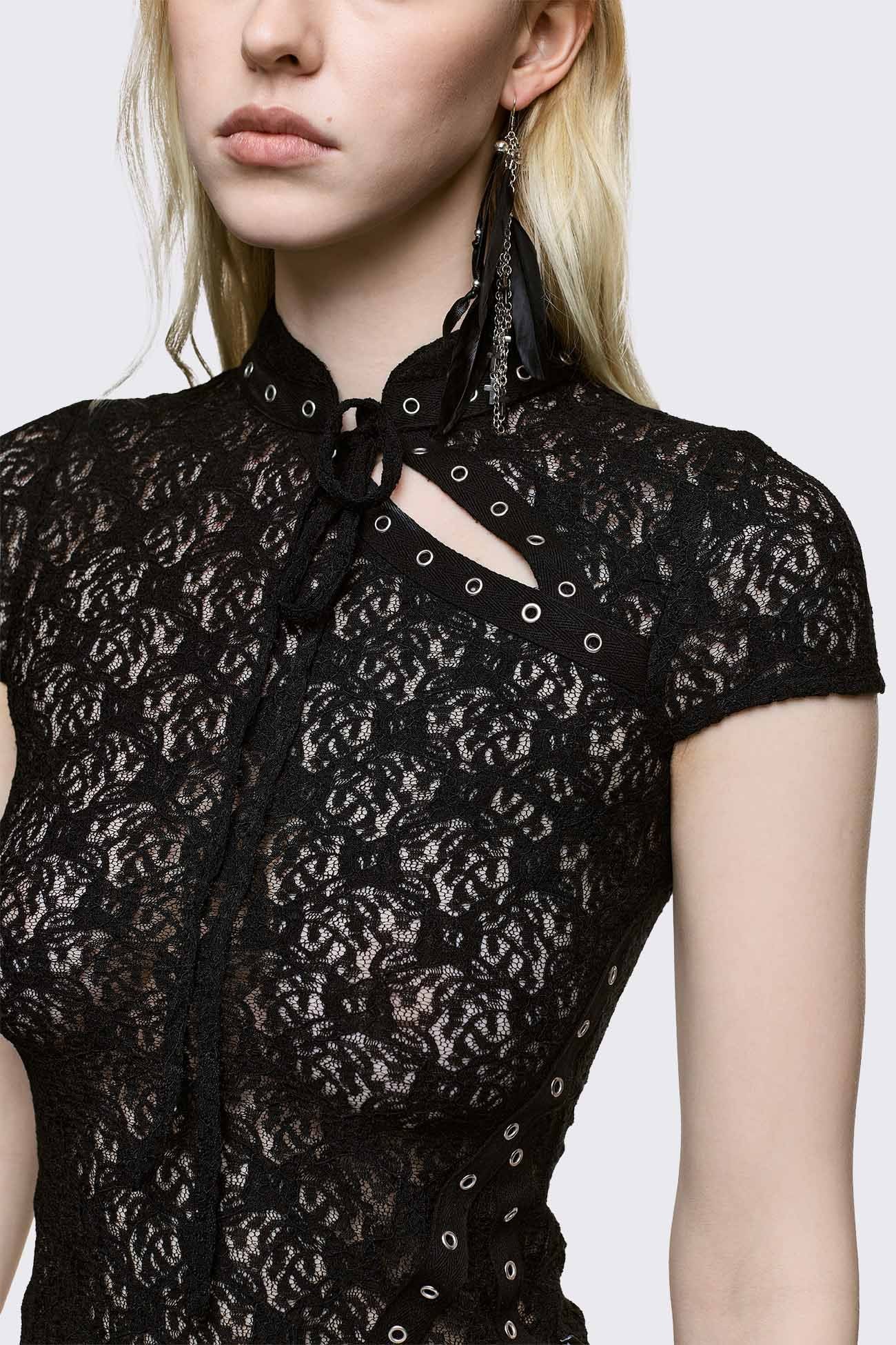 Minga London Moor Lace Top