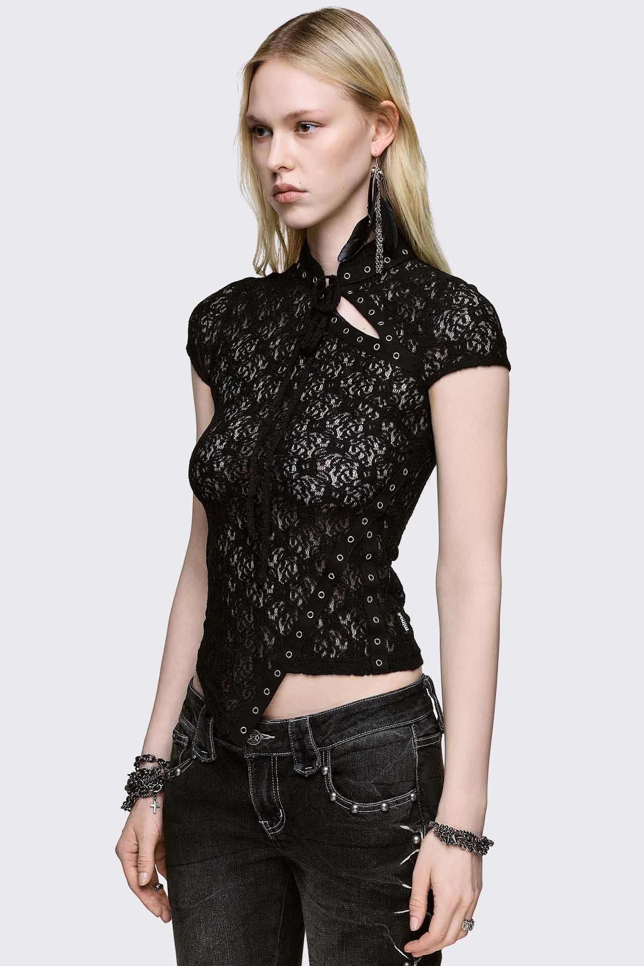 Minga London Moor Lace Top