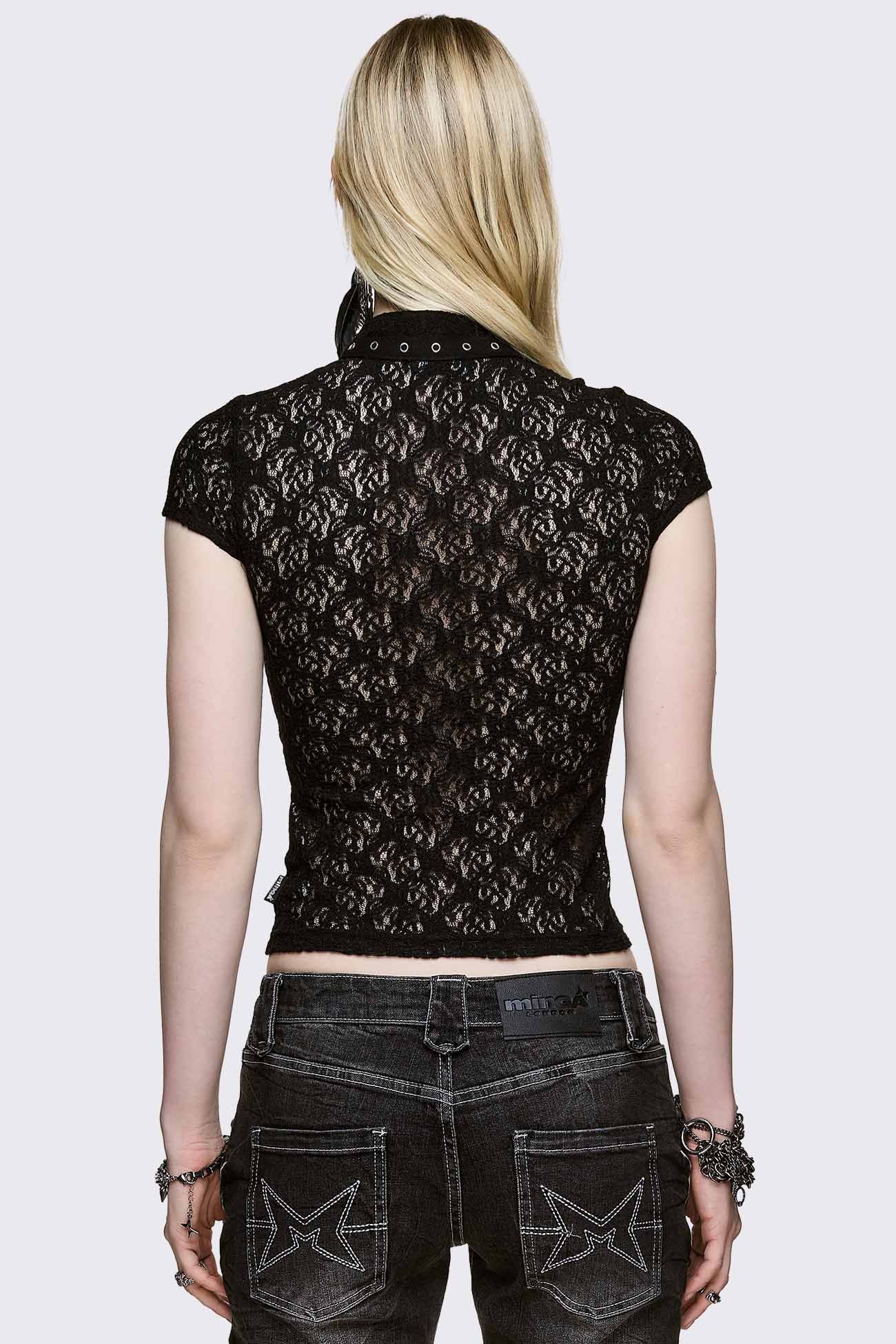 Minga London Moor Lace Top