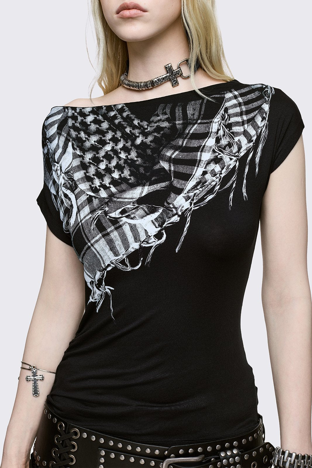 Minga London Elowen Off Shoulder Top