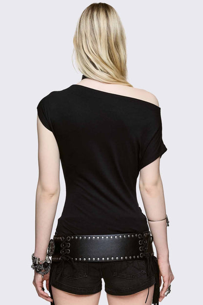 Minga London Elowen Off Shoulder Top
