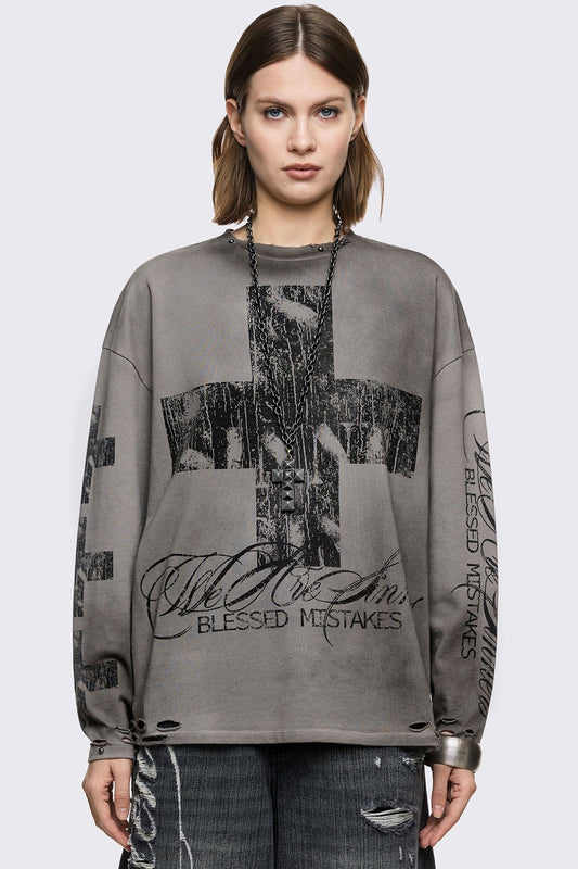 Minga London Sinners Long Sleeve Tee