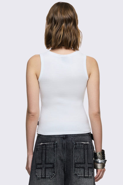 Minga London Goth Benediction Vest Top