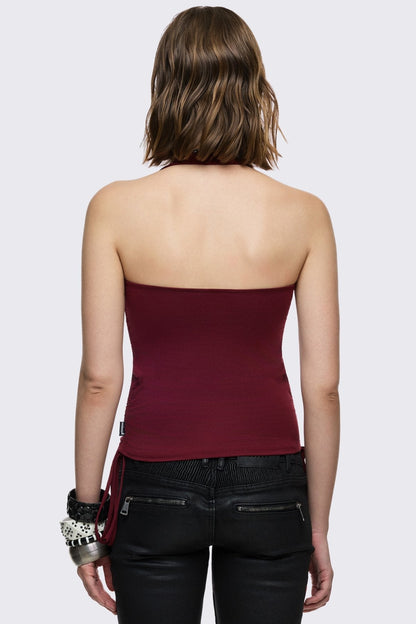 Minga London Broken Halo Halter Top