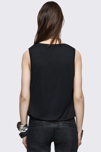 Minga London Reya Wrap Vest Top