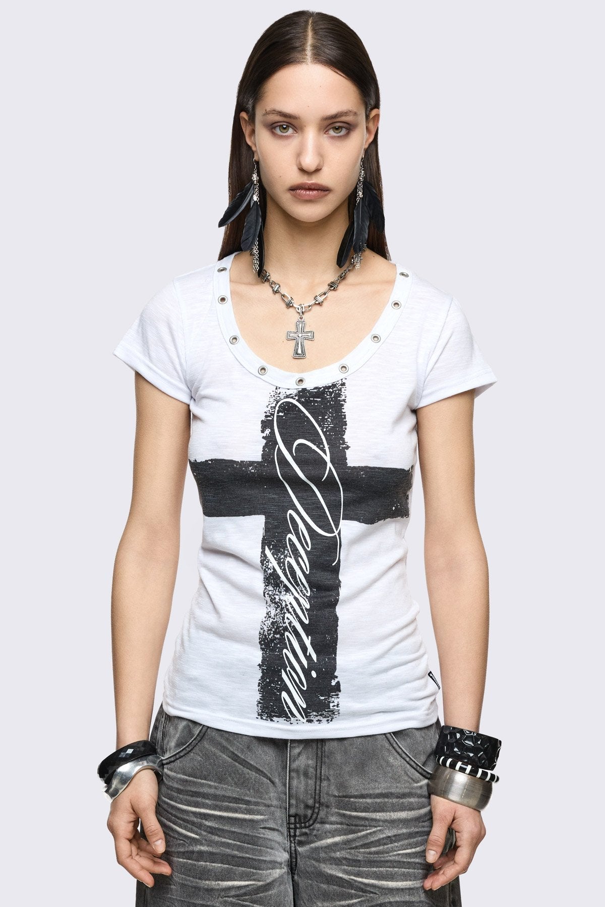 Minga London Heaven Knows Baby Tee