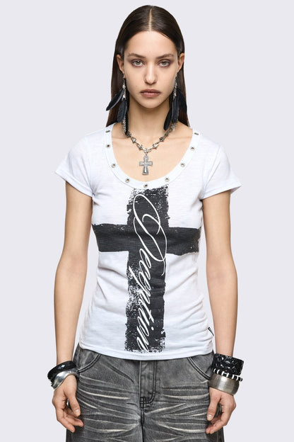 Minga London Heaven Knows Baby Tee