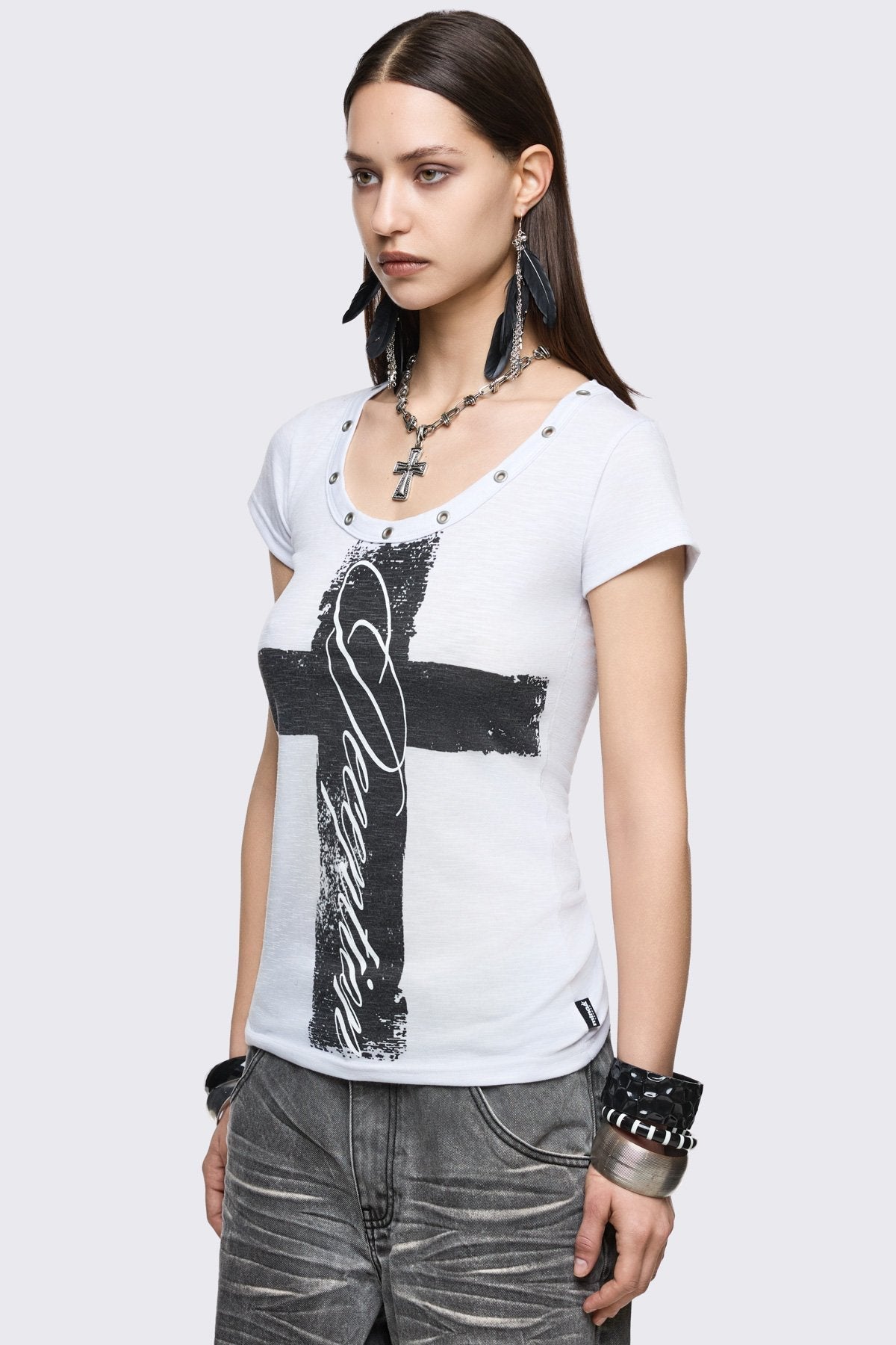 Minga London Heaven Knows Baby Tee