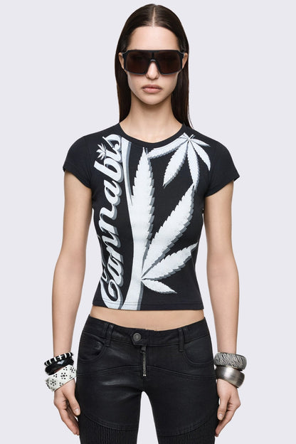 Minga London Cannabis Baby Tee