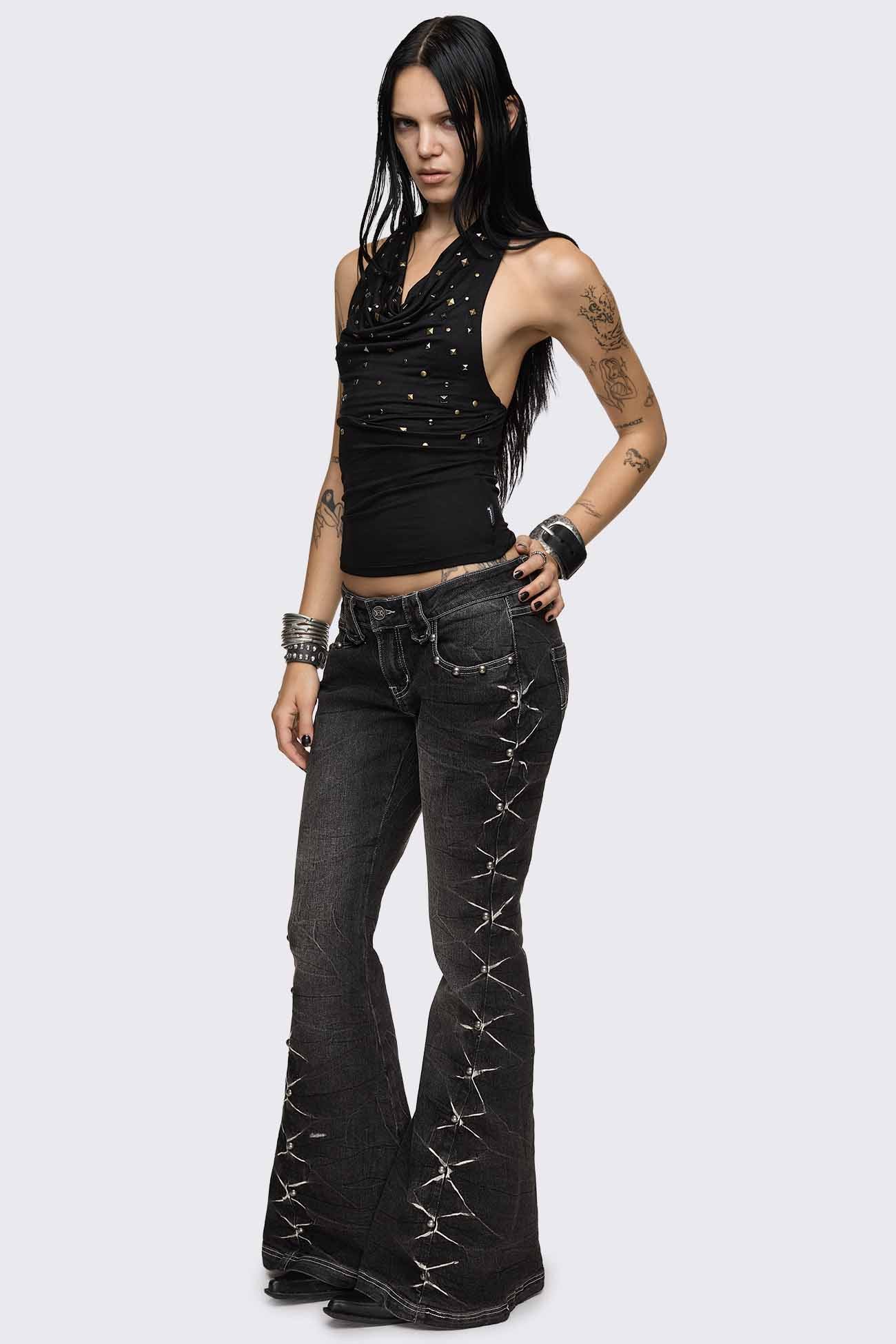Minga London Abigail Flared Jeans