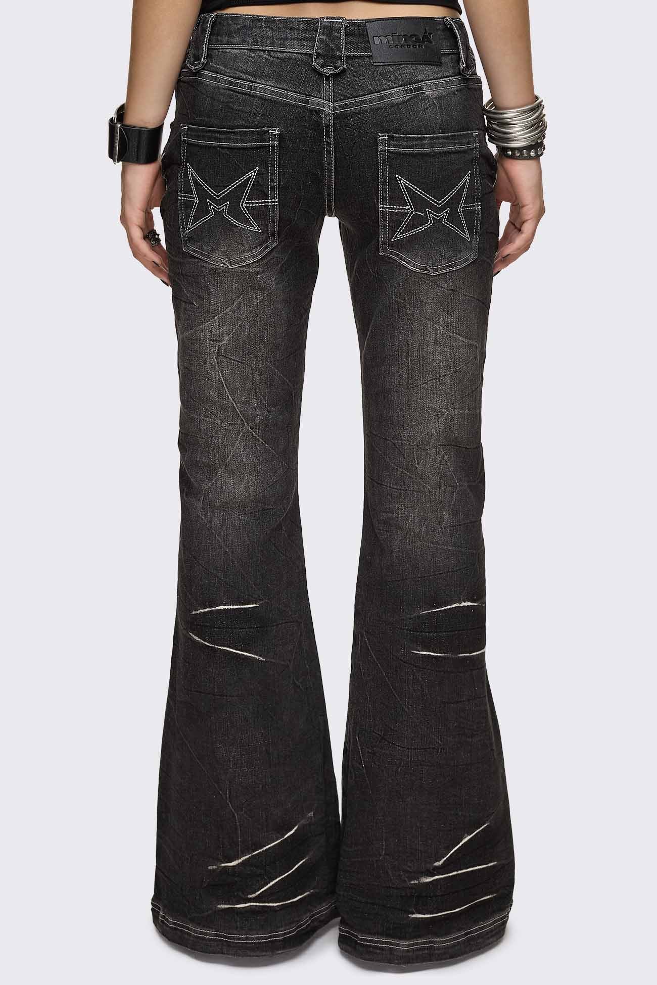 Minga London Abigail Flared Jeans