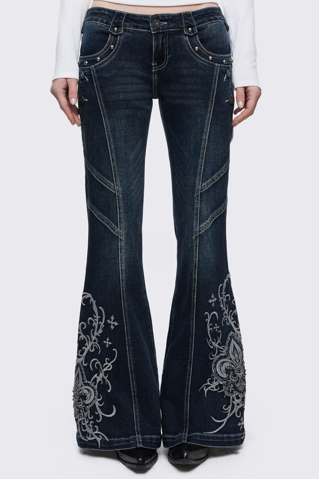 Minga London Lis Flared Jeans