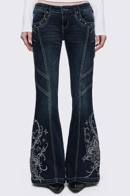 Minga London Lis Flared Jeans