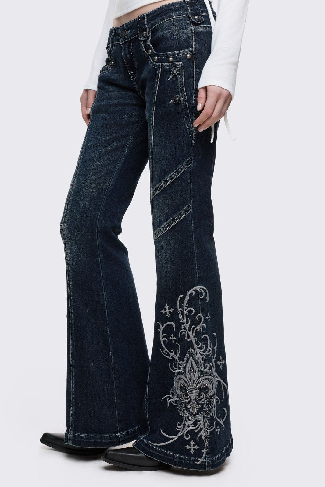 Minga London Lis Flared Jeans