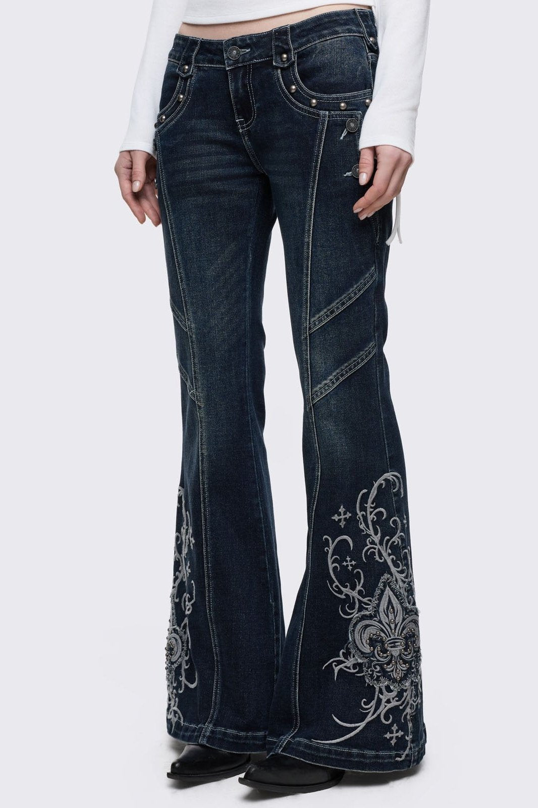 Minga London Lis Flared Jeans