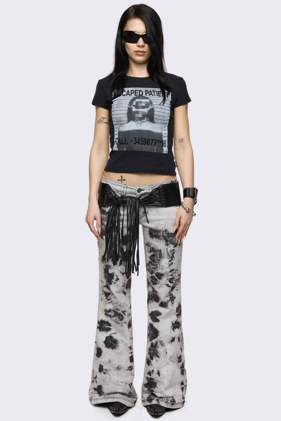 Minga London Bianca Flared Jeans