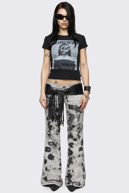Minga London Bianca Flared Jeans
