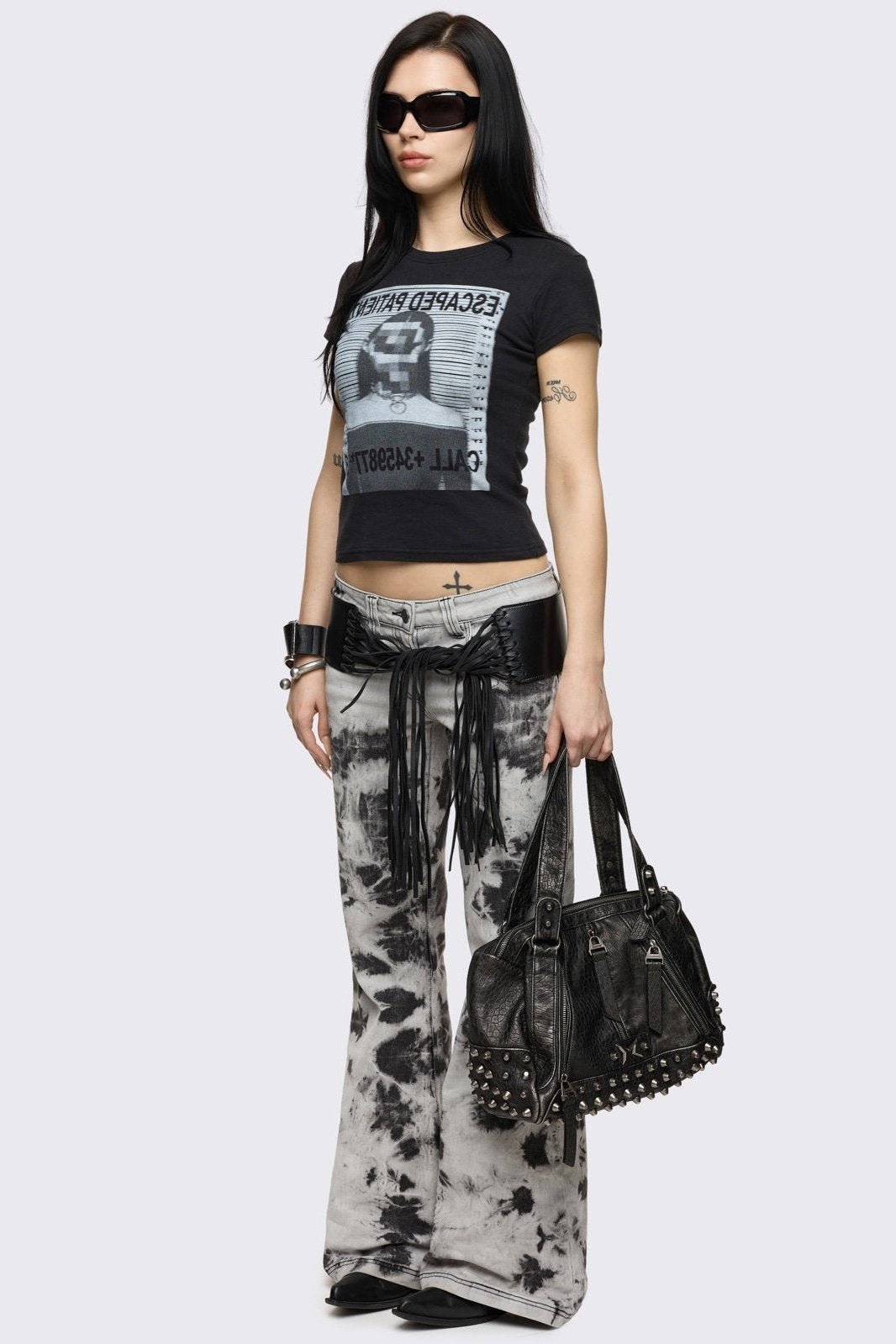 Minga London Bianca Flared Jeans