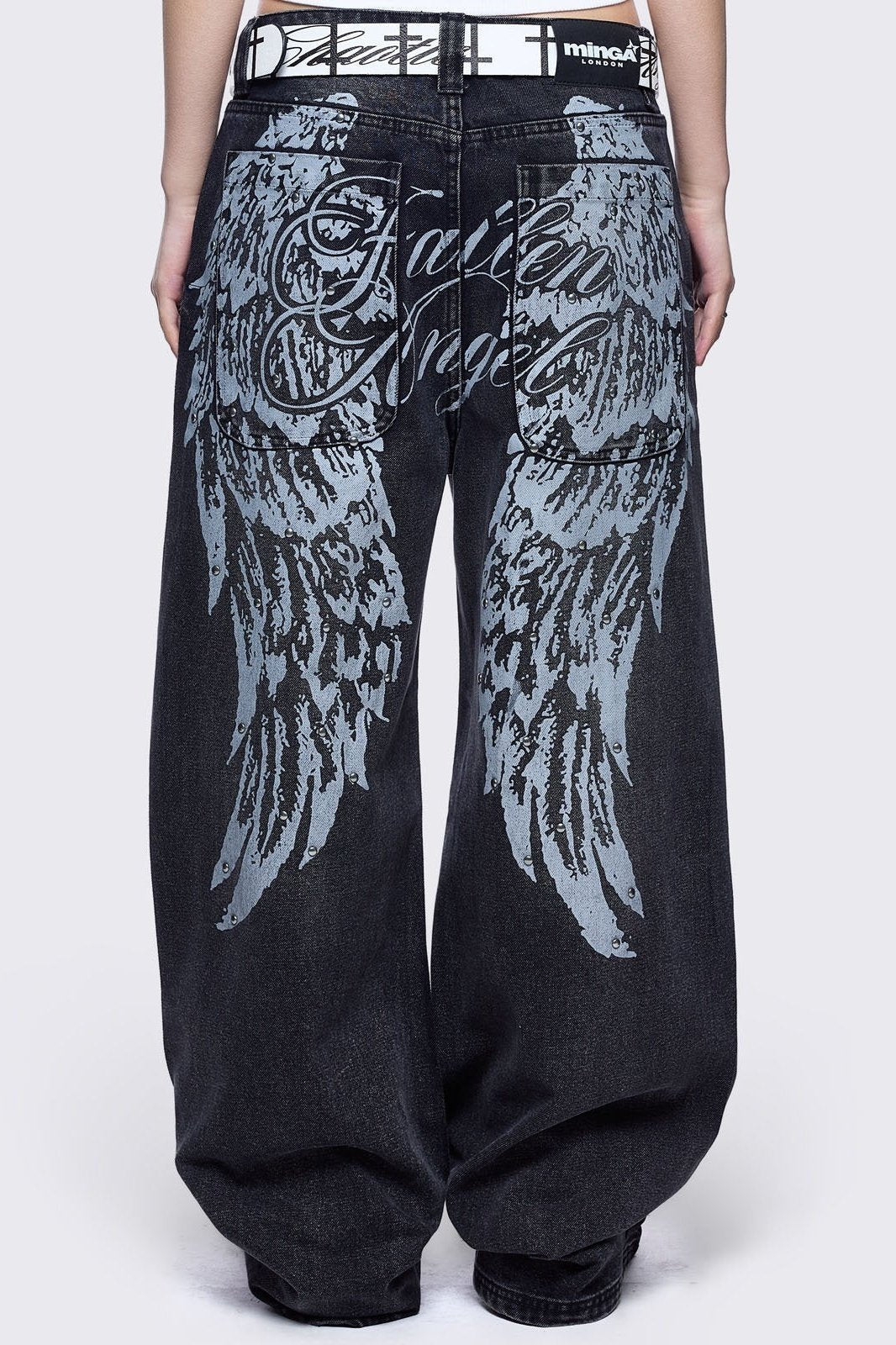 Minga London Fallen Angel Baggy Jeans