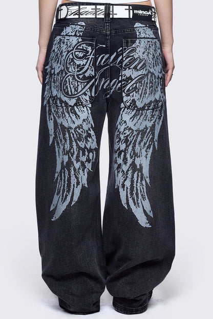 Minga London Fallen Angel Baggy Jeans