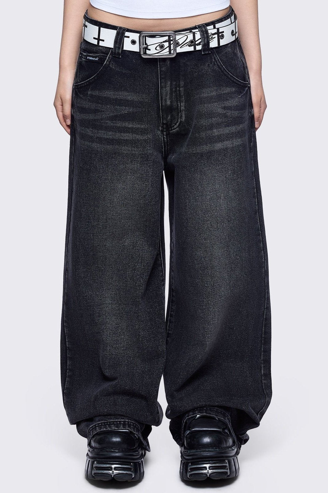 Minga London Fallen Angel Baggy Jeans