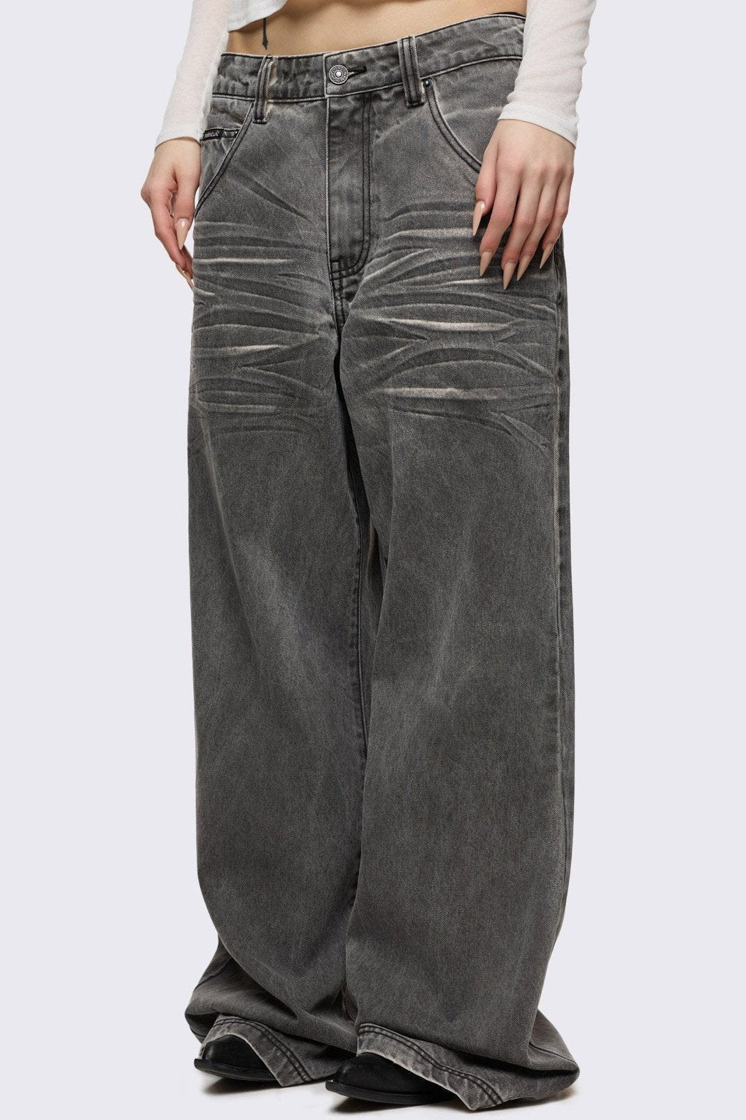 Minga London Smoke Baggy Jeans