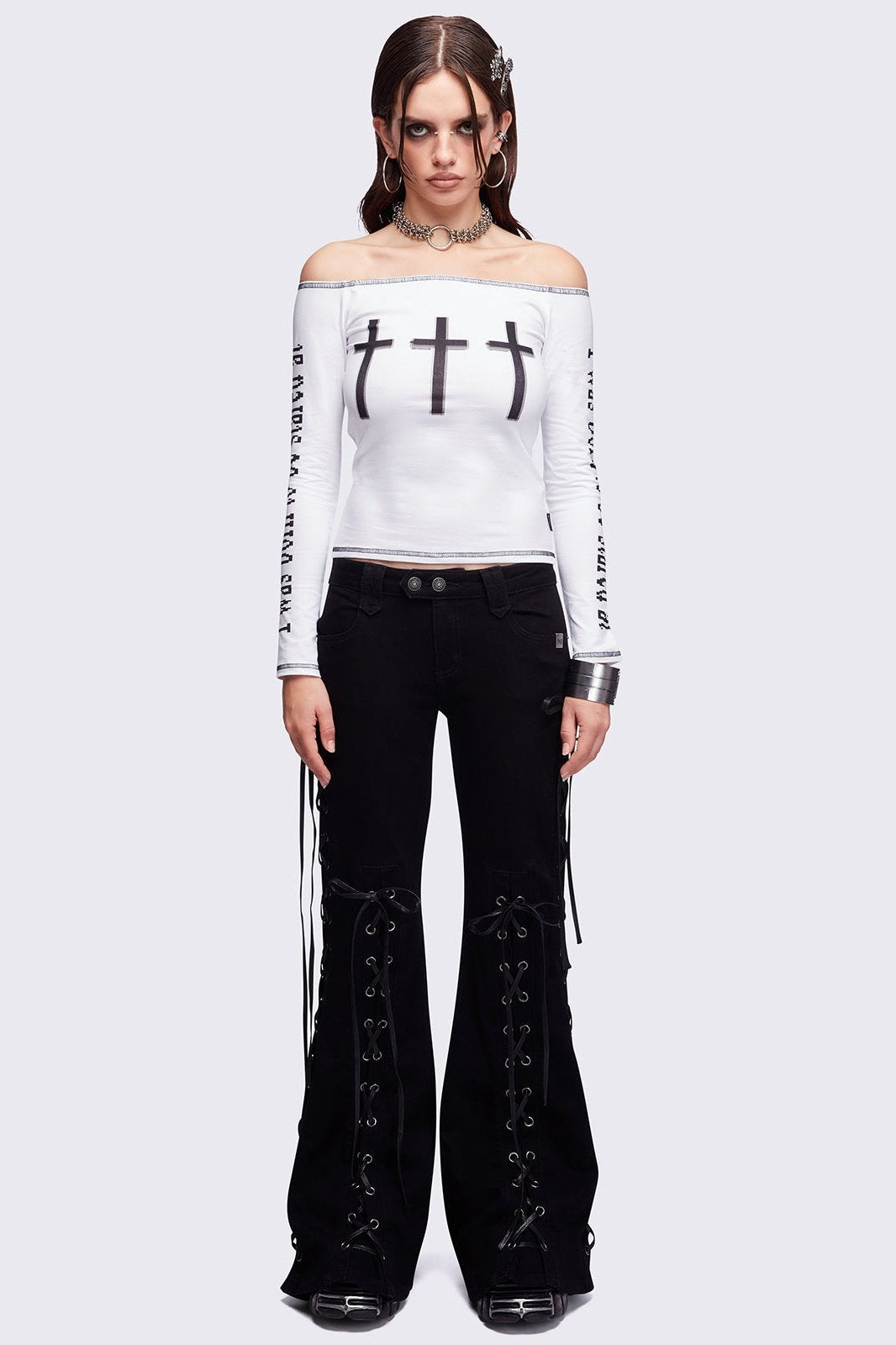 Minga London Alyssa Flared Jeans