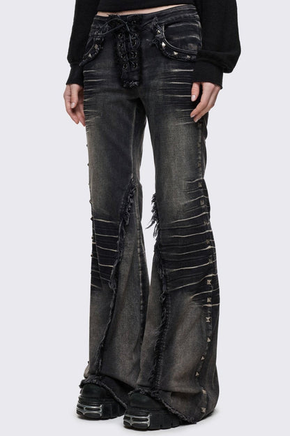 Minga London Dahlia Flared Jeans