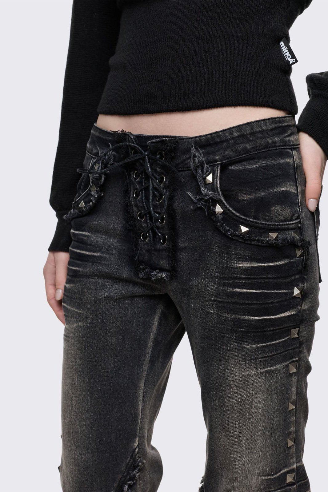 Minga London Dahlia Flared Jeans