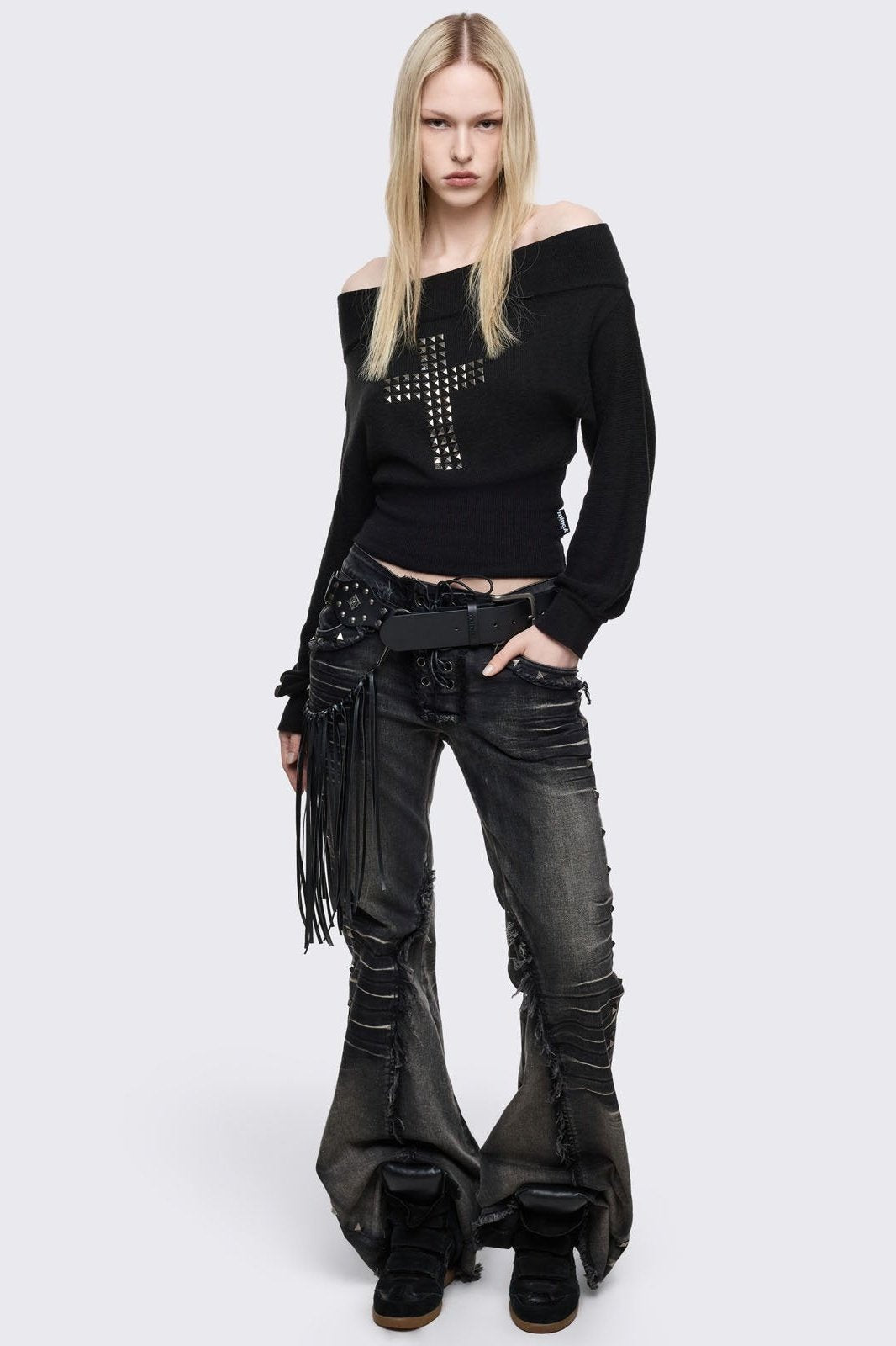 Minga London Dahlia Flared Jeans