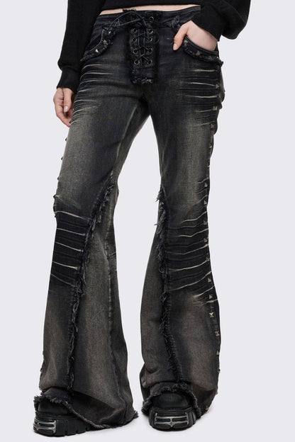 Minga London Dahlia Flared Jeans