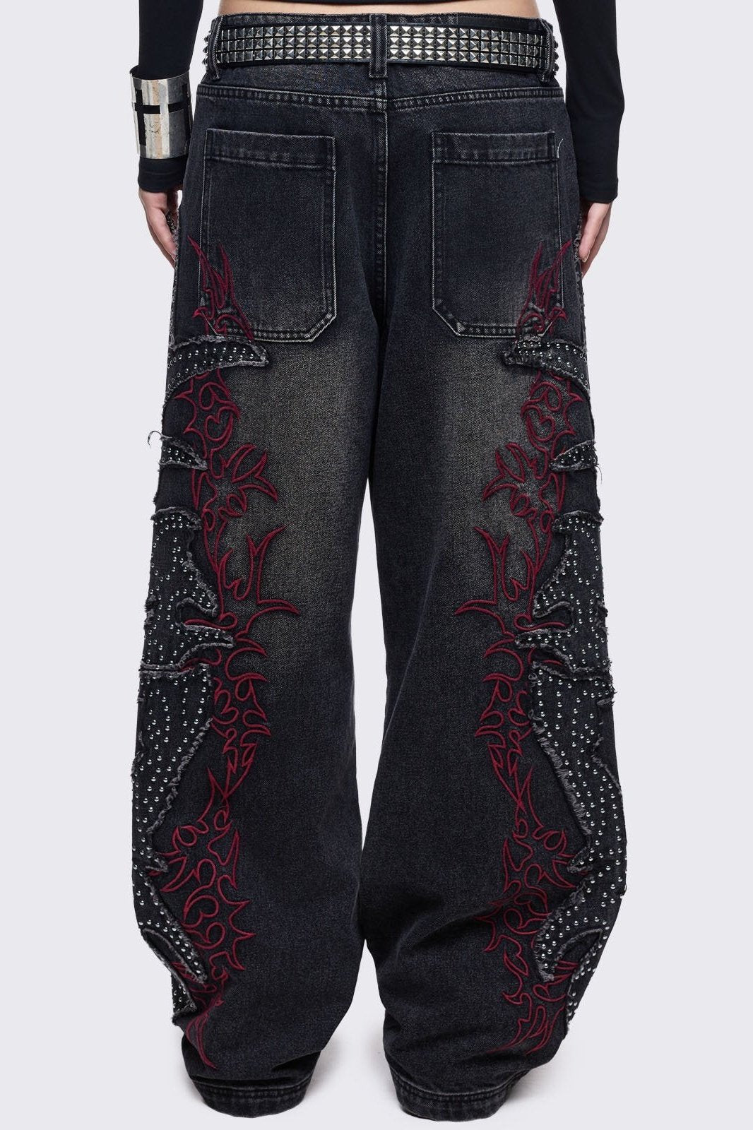 Minga London Burn Baggy Jeans