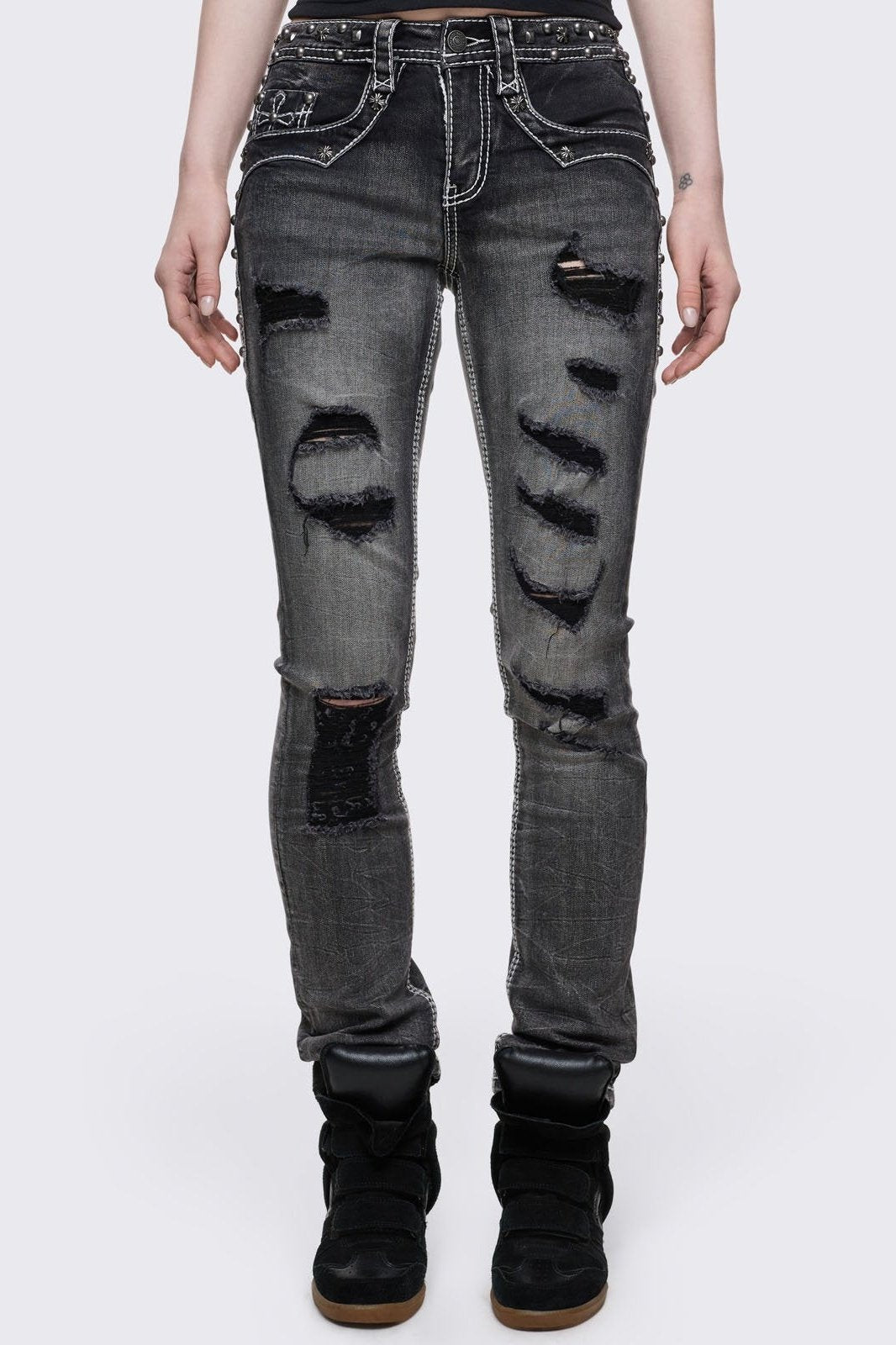Minga London Crown Me Slim Jeans