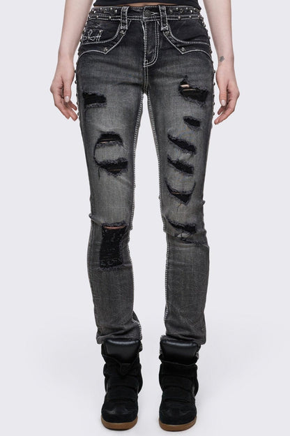Minga London Crown Me Slim Jeans