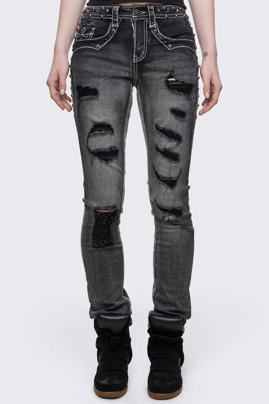 Minga London Crown Me Slim Jeans