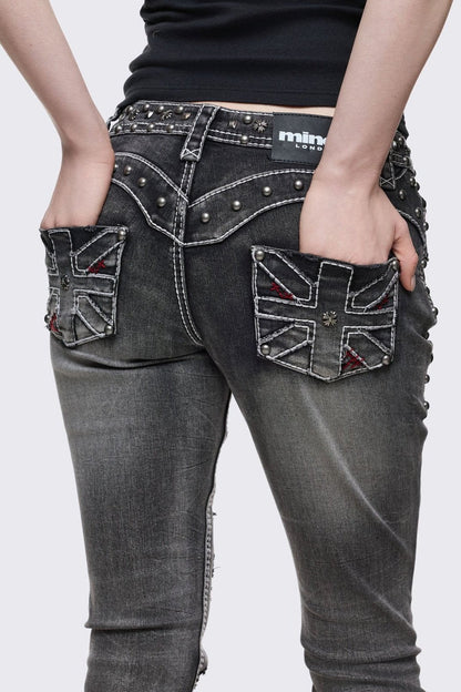 Minga London Crown Me Slim Jeans