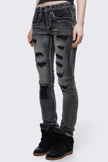 Minga London Crown Me Slim Jeans