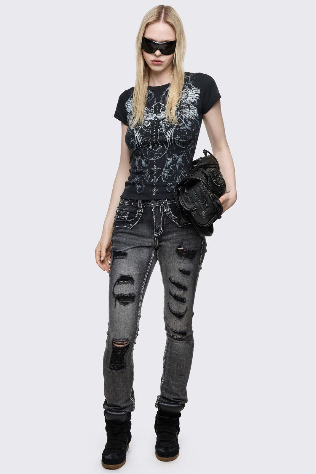 Minga London Crown Me Slim Jeans