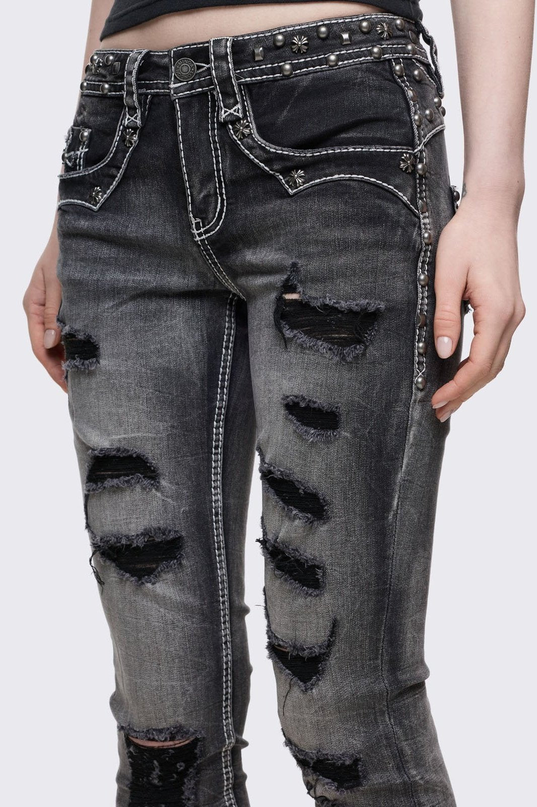 Minga London Crown Me Slim Jeans