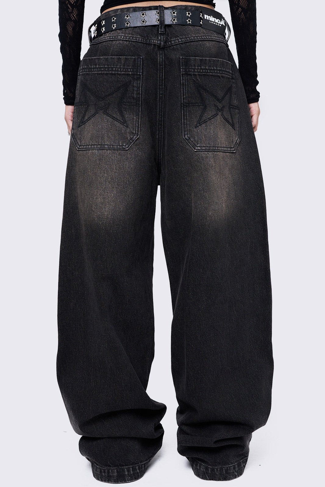 Minga London Cryptocross Baggy Jeans