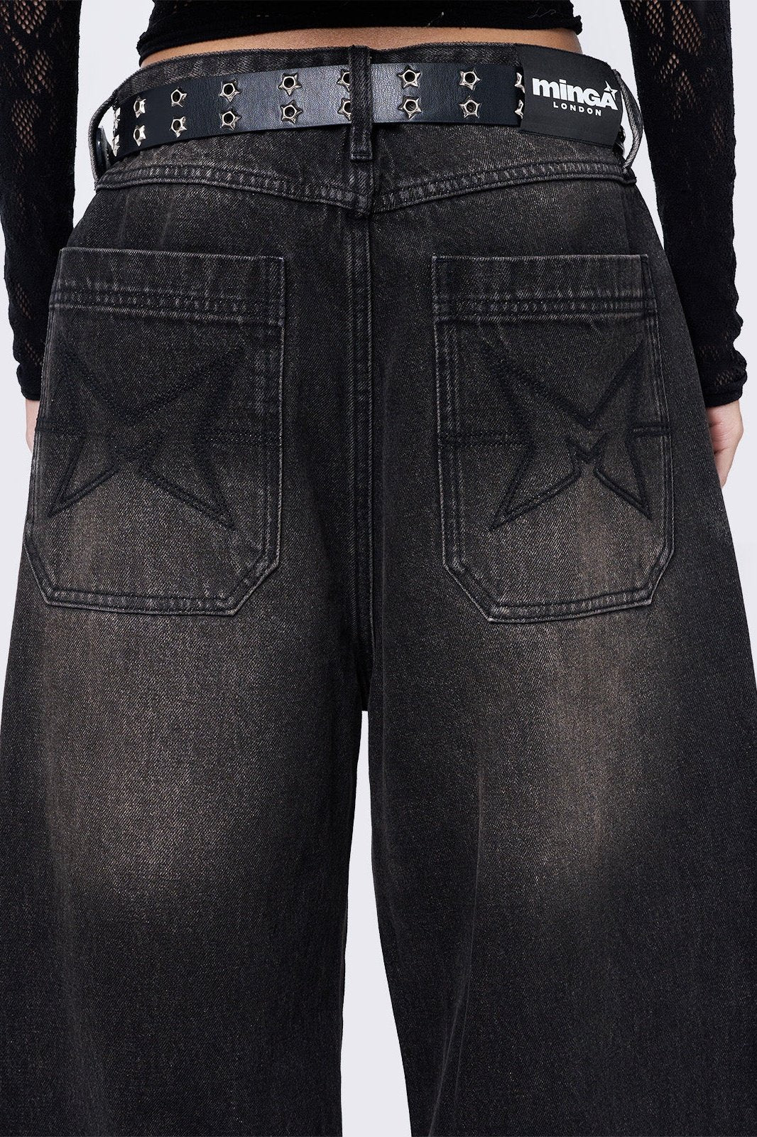 Minga London Cryptocross Baggy Jeans