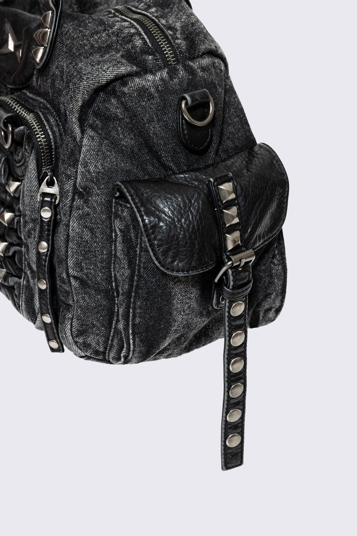 Minga London Vicious Denim Shoulder Bag