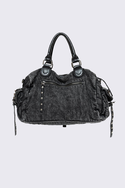 Minga London Vicious Denim Shoulder Bag