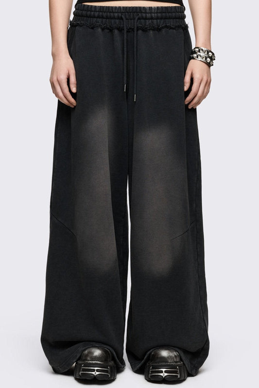 Minga London Blur Black Washed Sweatpants