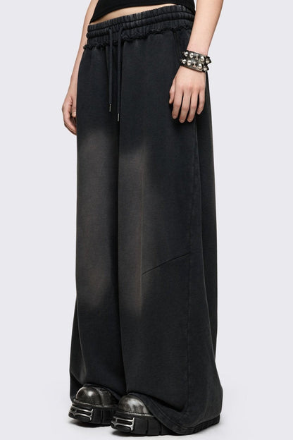 Minga London Blur Black Washed Sweatpants