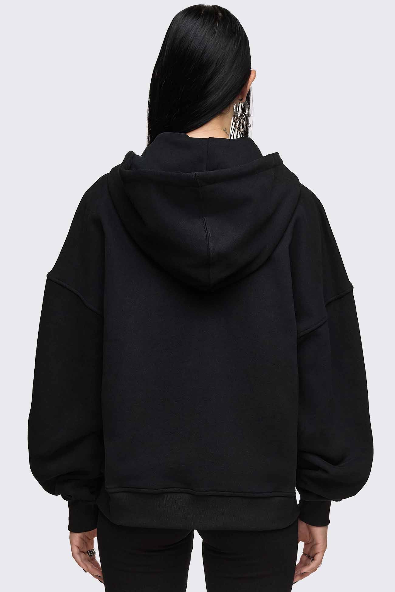 Minga London Libertine Military Zip Up Hoodie
