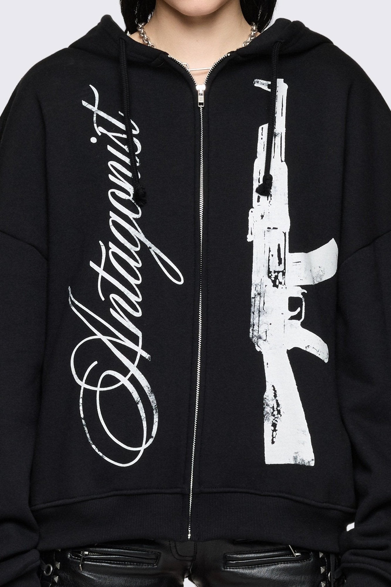 Minga London Antagonist Zip Up Hoodie